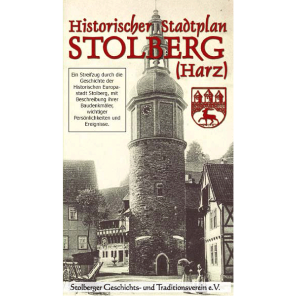 Historischer Stadtplan Stolberg (Harz)