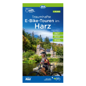 ADFC-Regionalkarte: Traumhafte E-Bike-Touren im Harz Cover